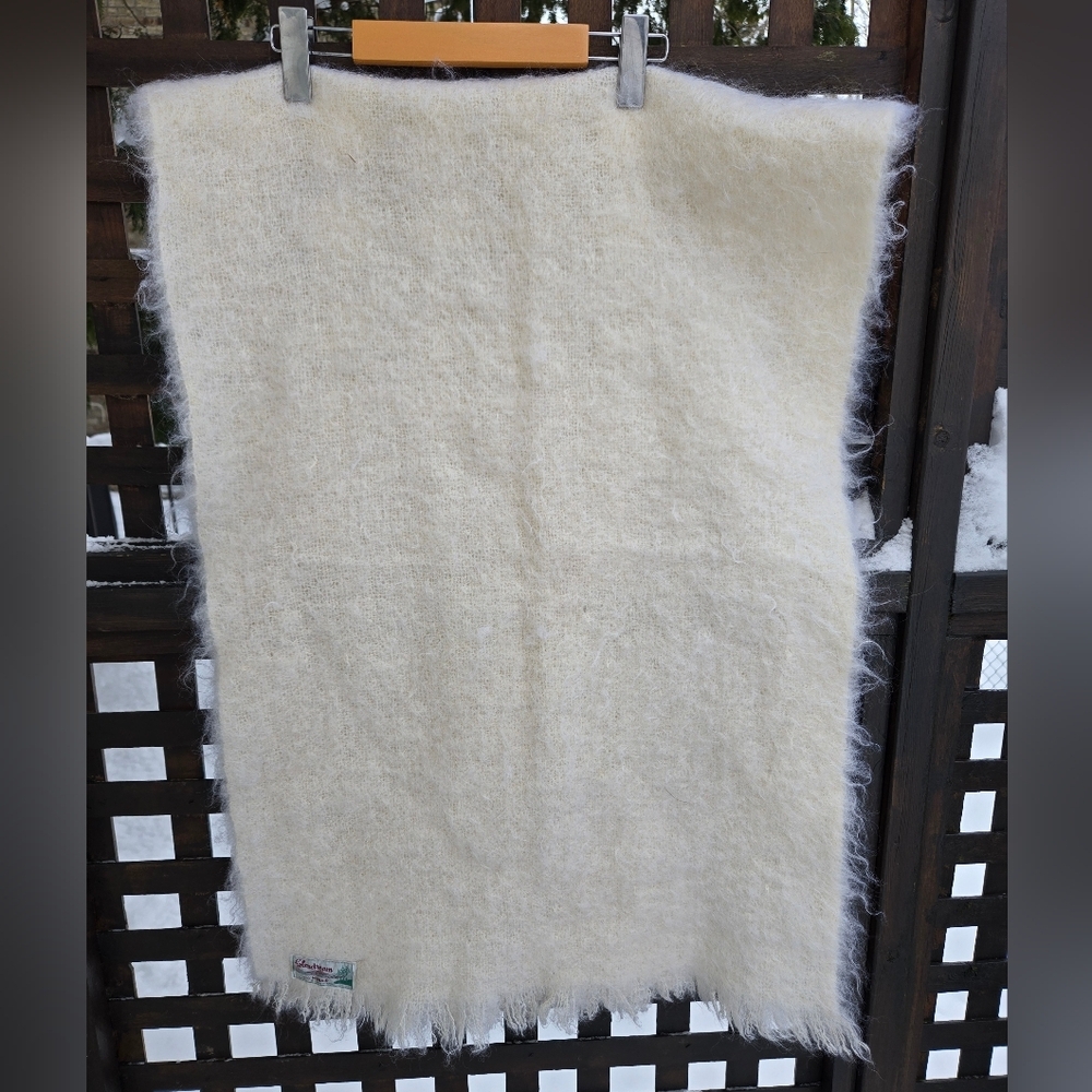 Vintage Glen Cree Mohair Shawl